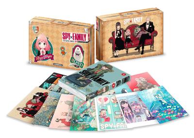 Spy x Family tome 8 édition collector, coffret manga avec Anya, Loid et Yor Forger et ex-libris