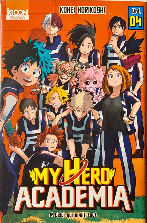My Hero Academia tome 4