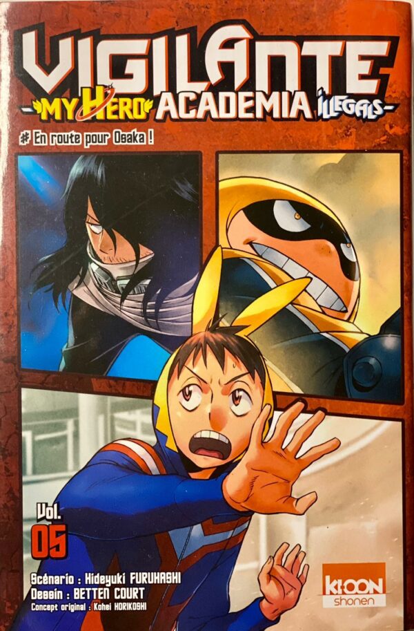 Vigilante My Hero Academia Illegals Tome 5