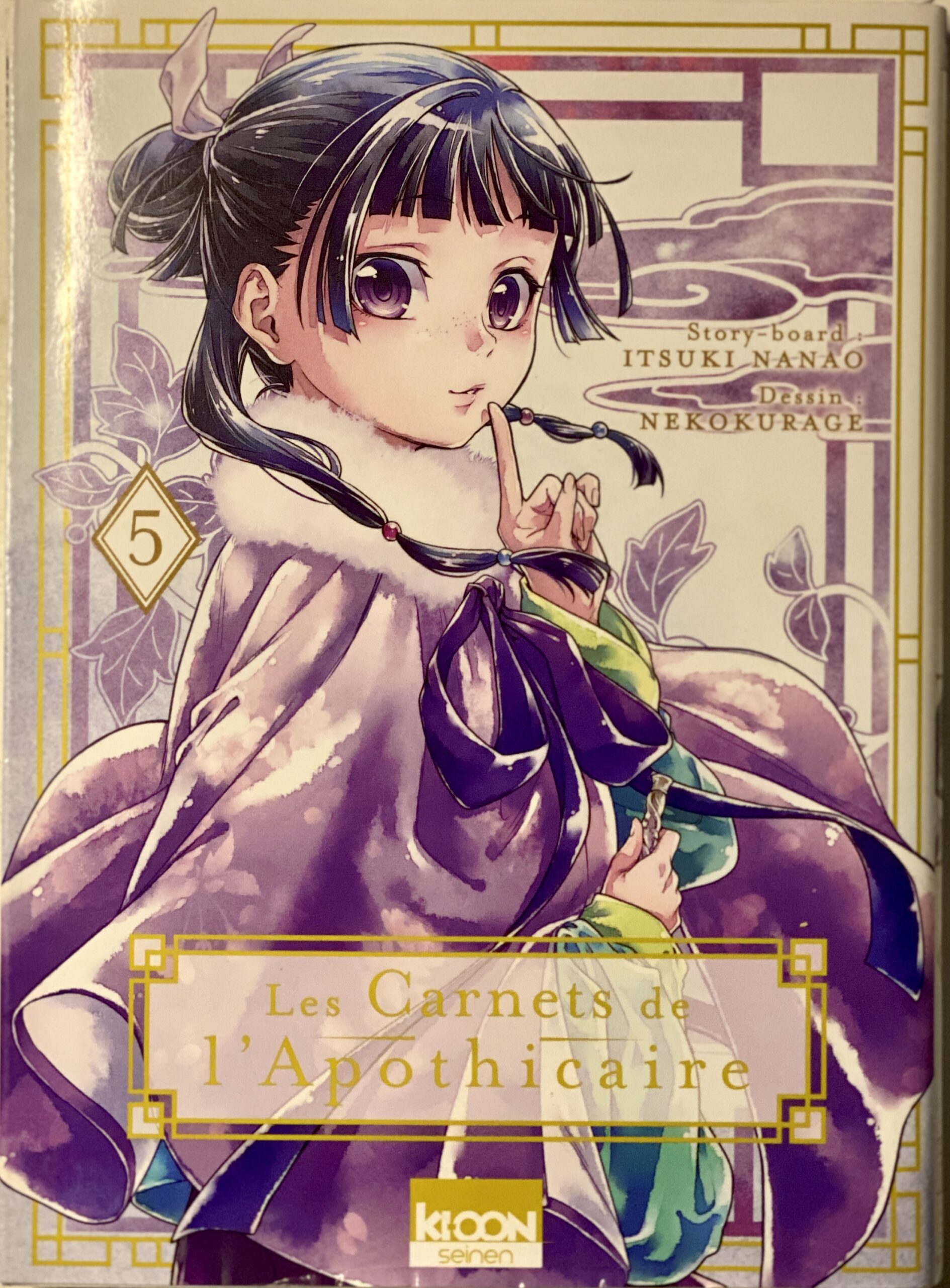 Les carnets de l’apothicaire tome 5