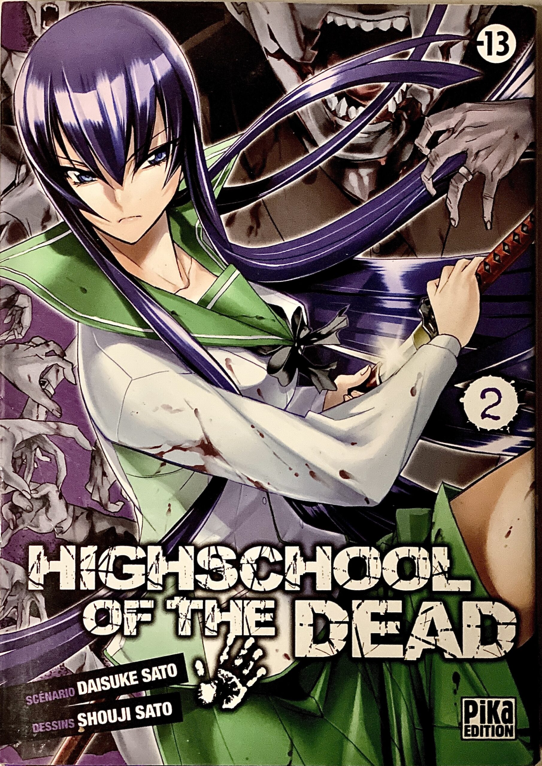 High school of the dead tome 2