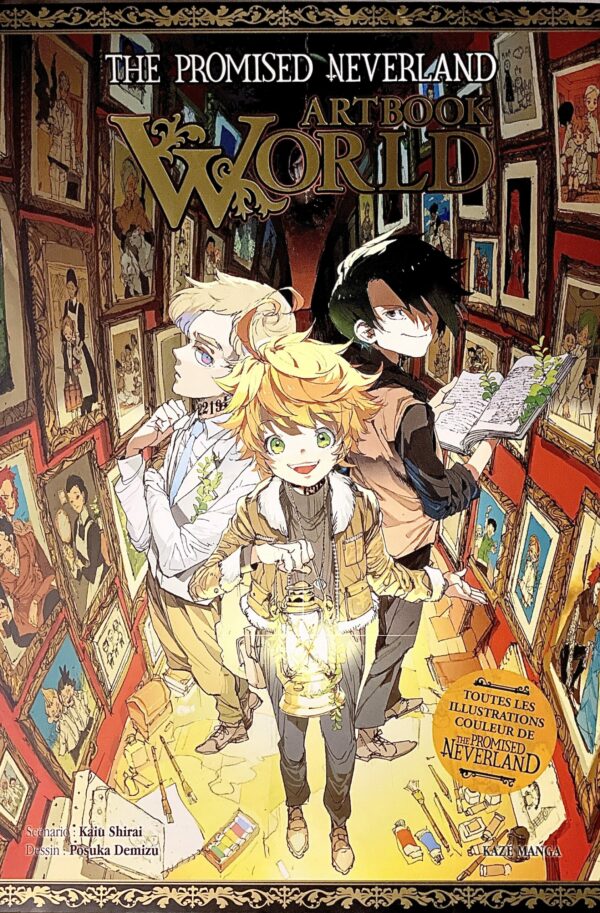 the promised neverland art book