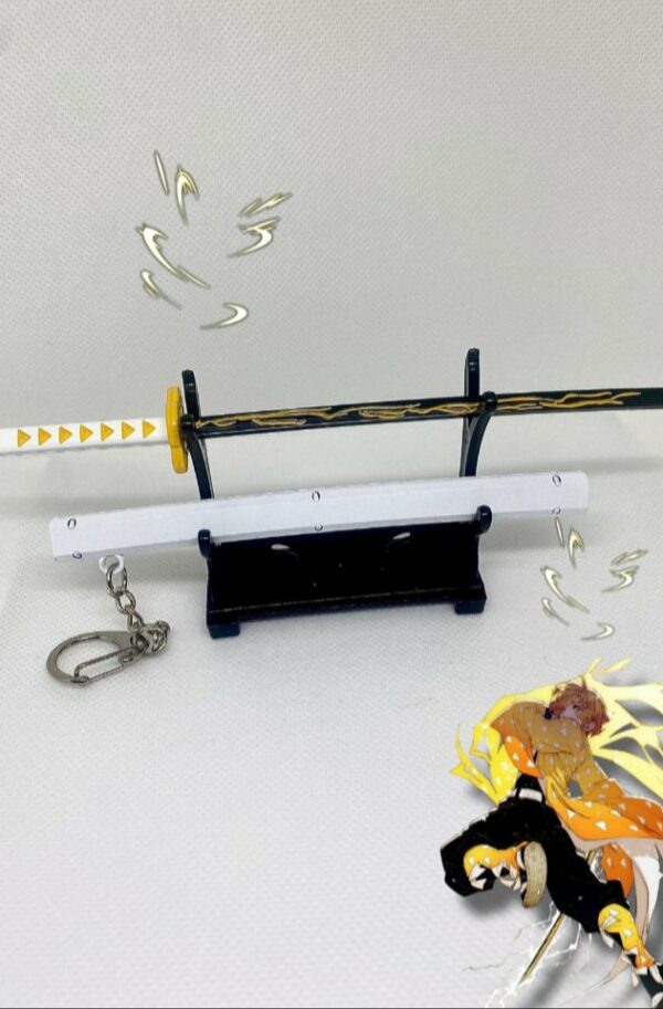 Porte clefs Katana Demon Slayer - Zenitsu