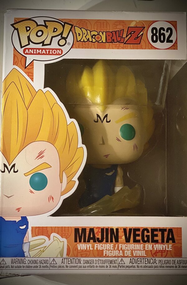 Figurine pop majin vegeta