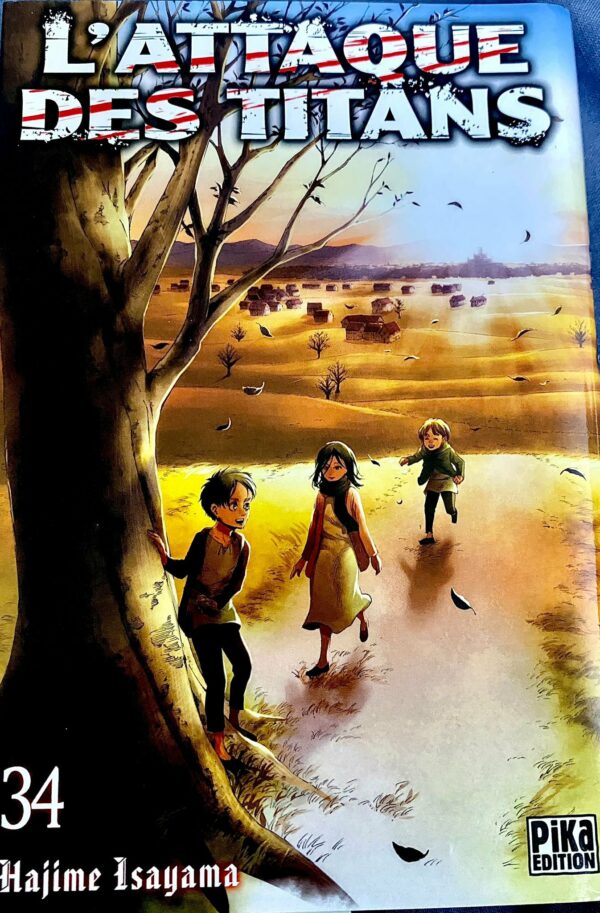Attaque des titans Tome 34