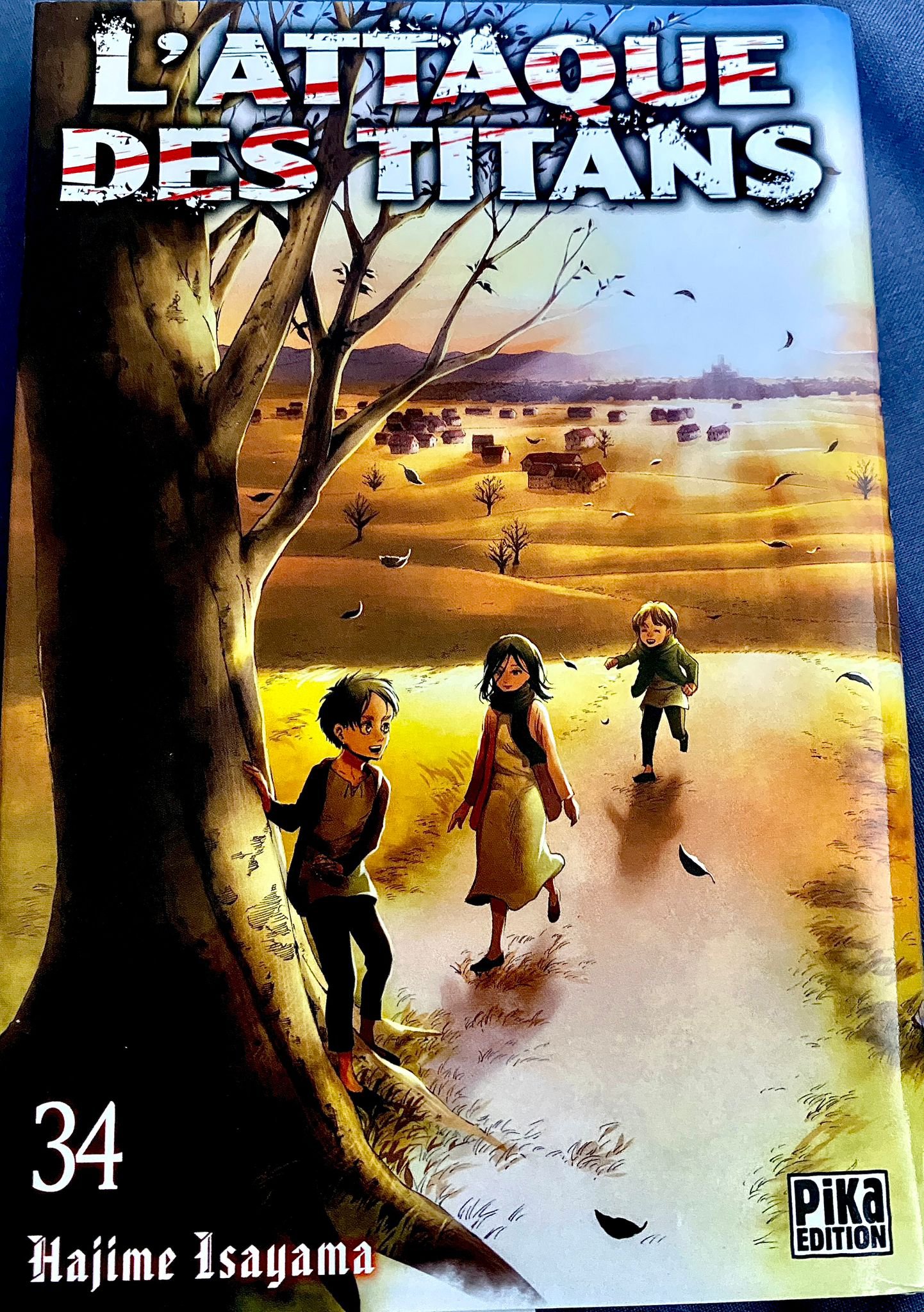 Attaque des titans Tome 34