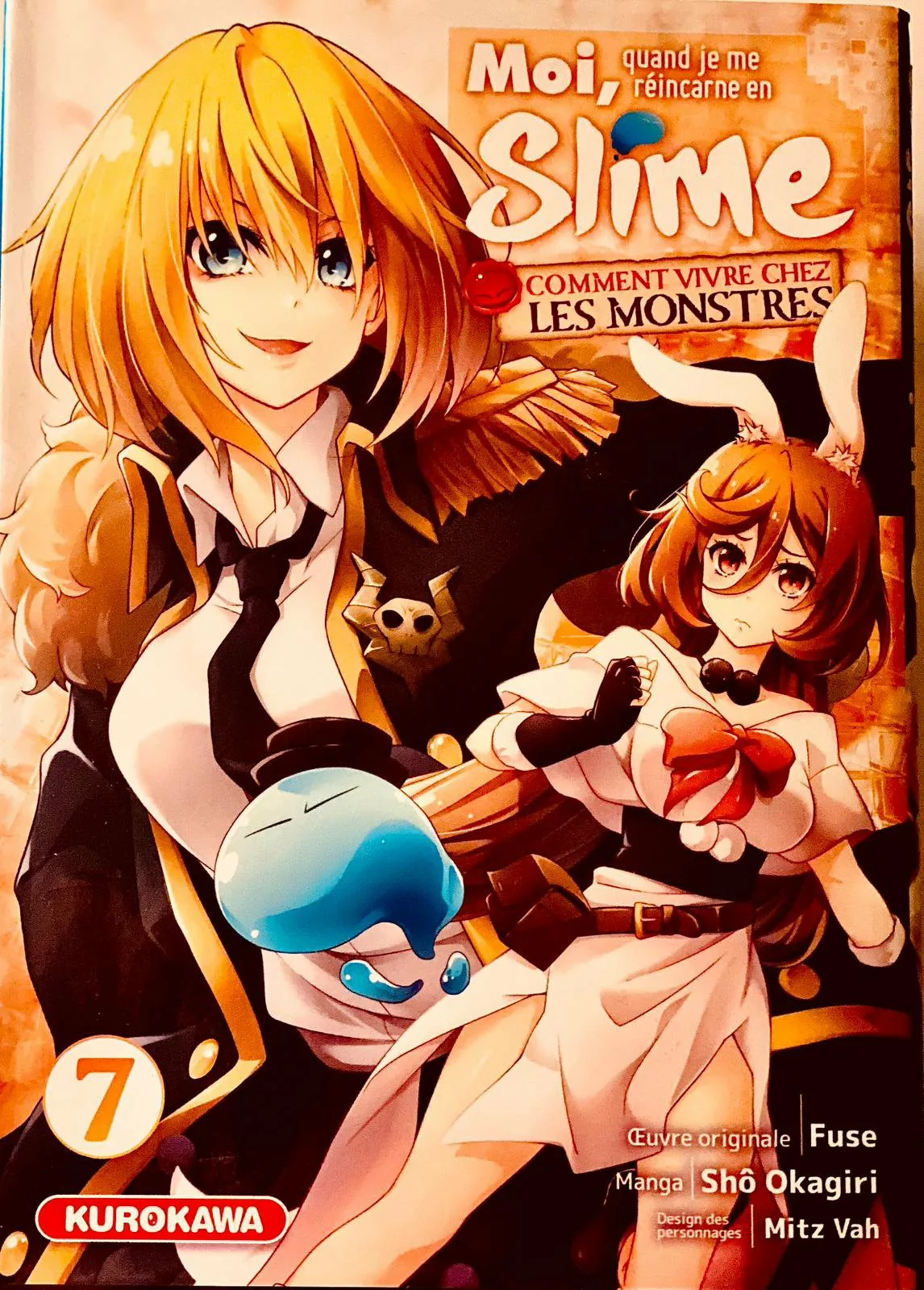 Moi, quand je me réincarne en Slime
comment vivre chez les monstres Tome 7