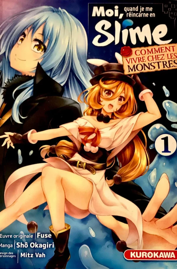 Moi, quand je me réincarne en Slime 
comment vivre chez les monstres Tome 1