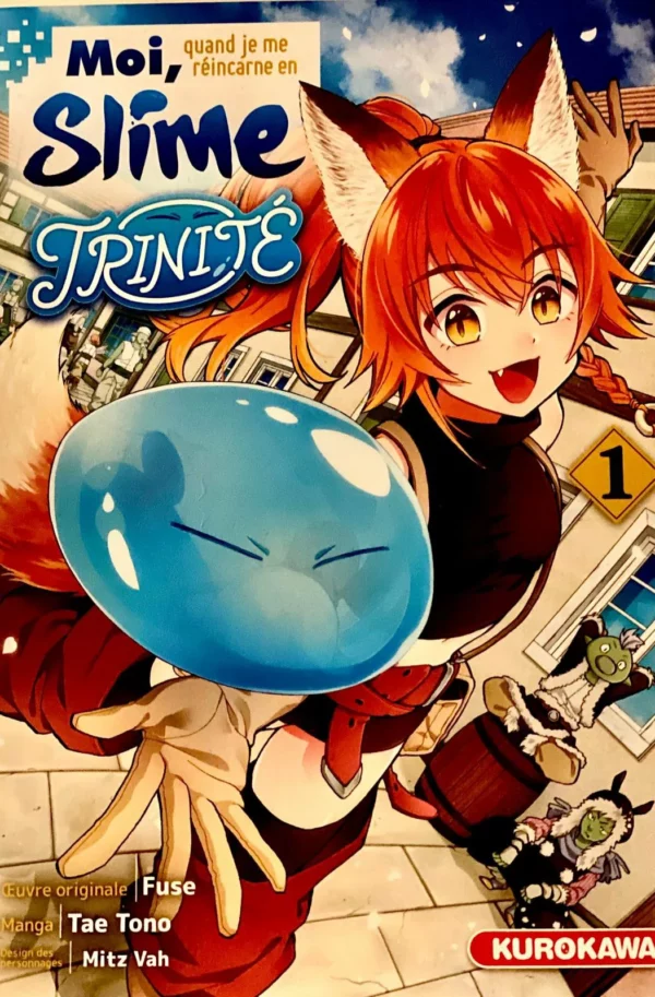 Moi, quand je me réincarne en slime Trinité Tome 1