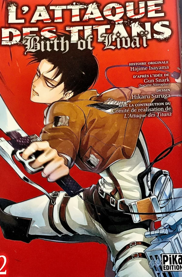 Attaque des Titans Birth of Livai Tome 2