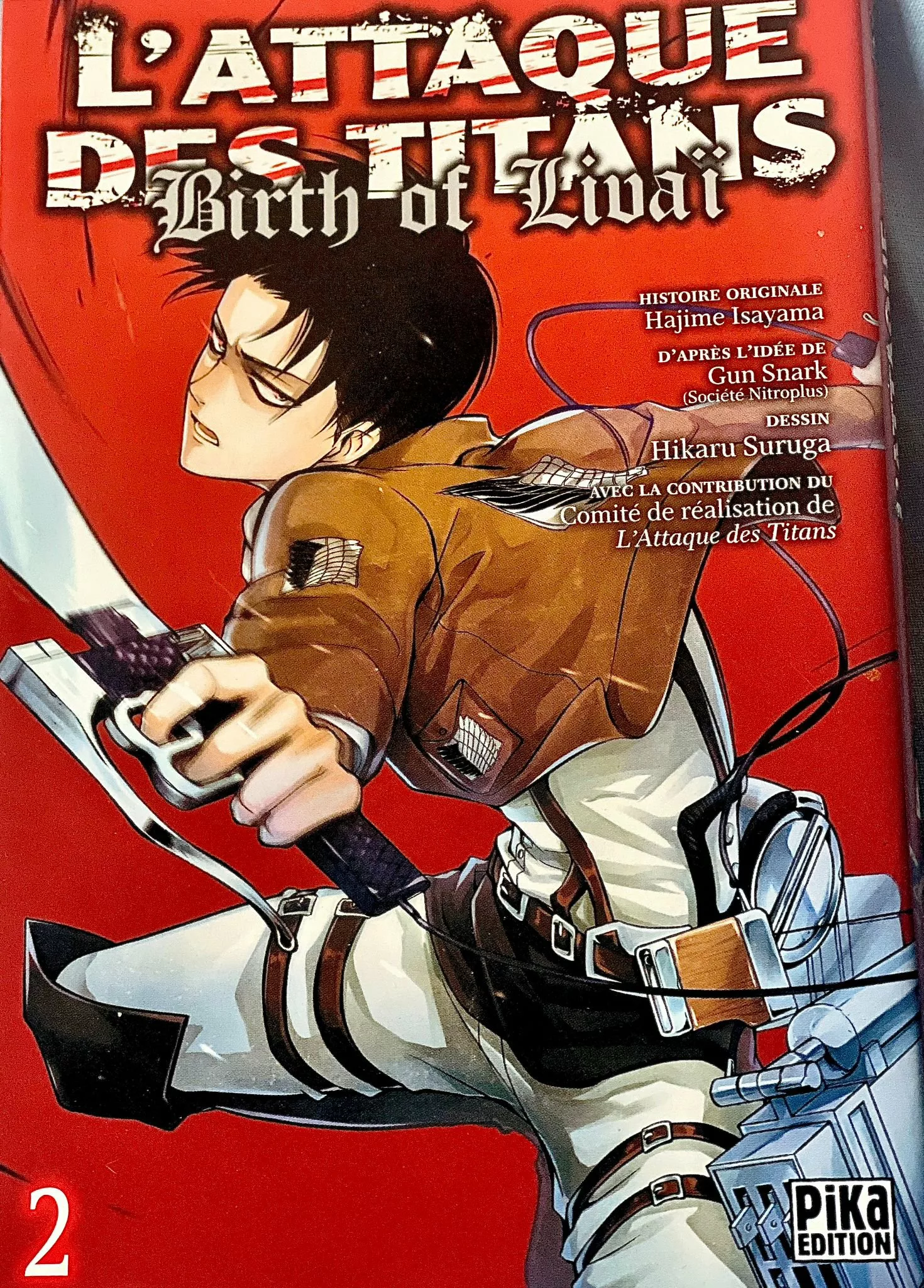 Attaque des Titans Birth of Livai Tome 2