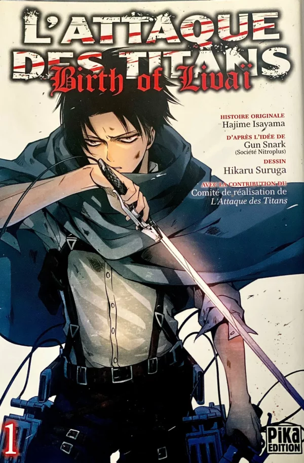 Attaque des titans Birth of Livai Tome 1