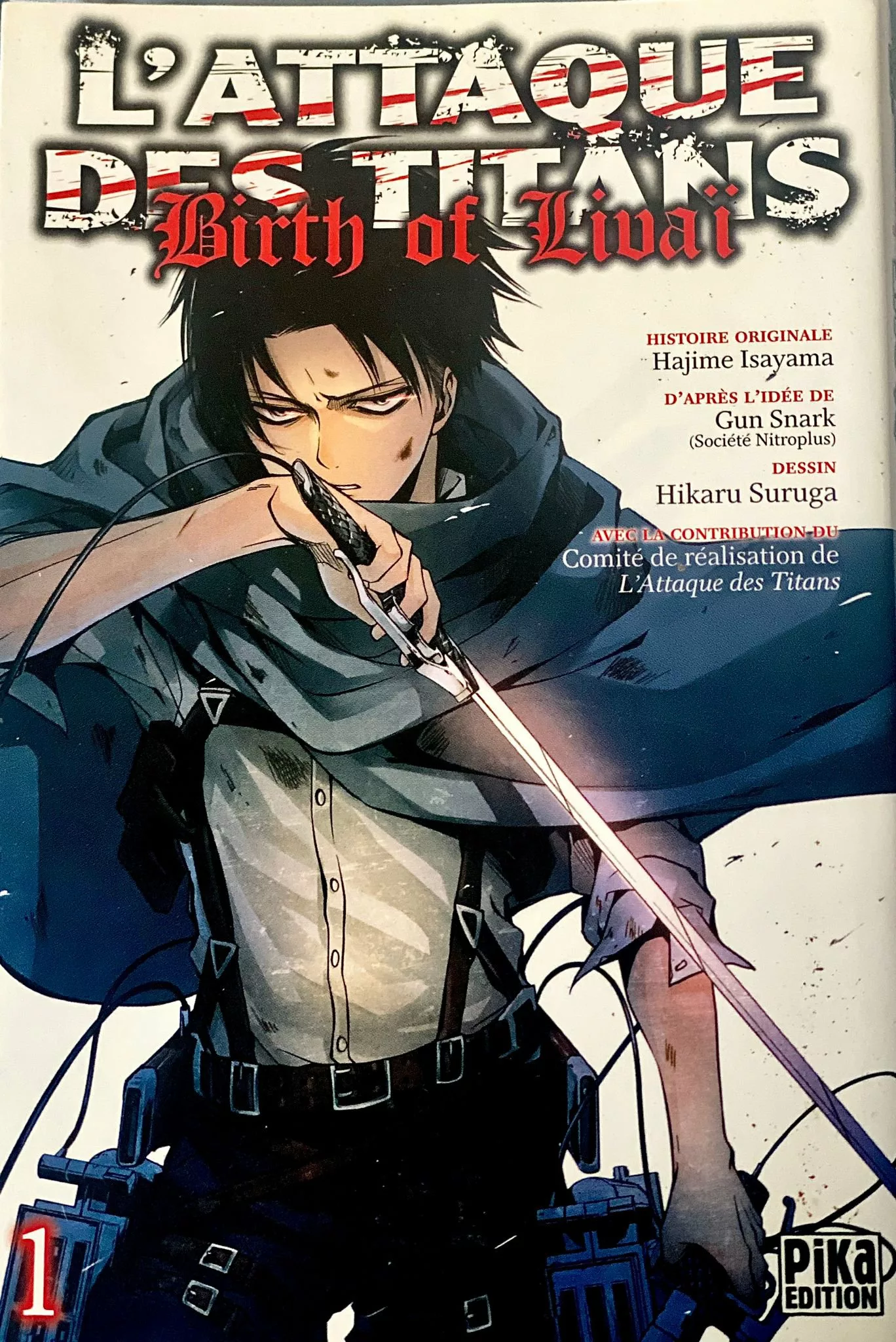 Attaque des titans Birth of Livai Tome 1