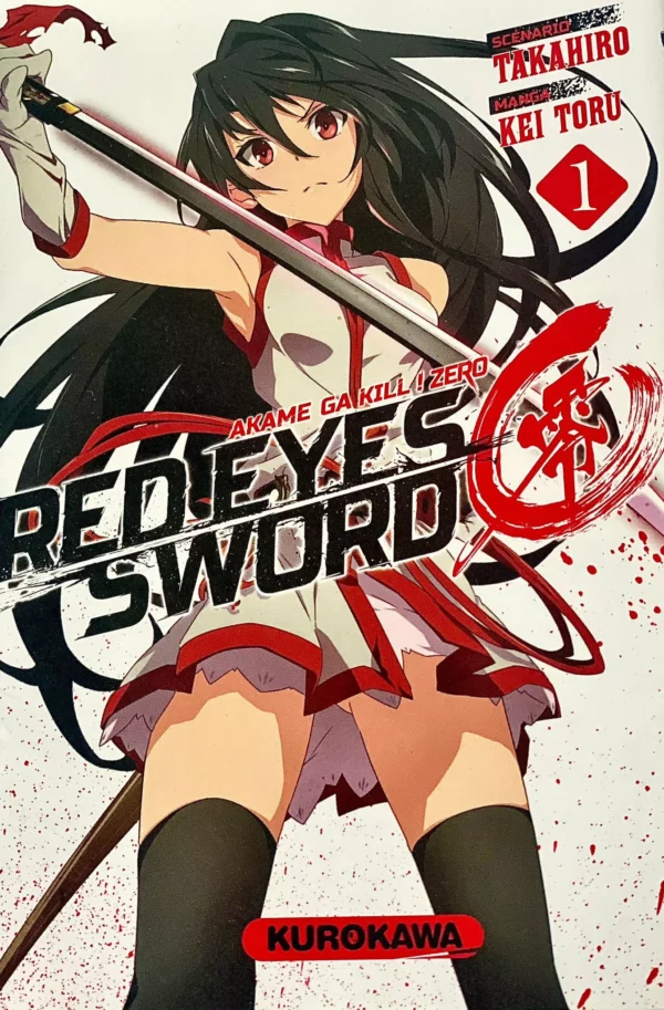 Red Eyes Sword Akame Ga Kill Zero ! Tome 1