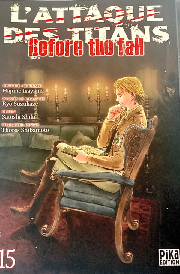 Attaque des titans Before The Fall Tome 15