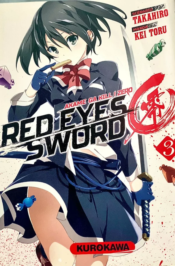 Red Eyes Sword Akame Ga Kill Zero !Tome 3