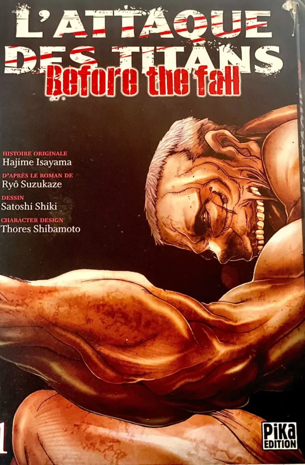 Attaque des titans Before The Fall Tome 1