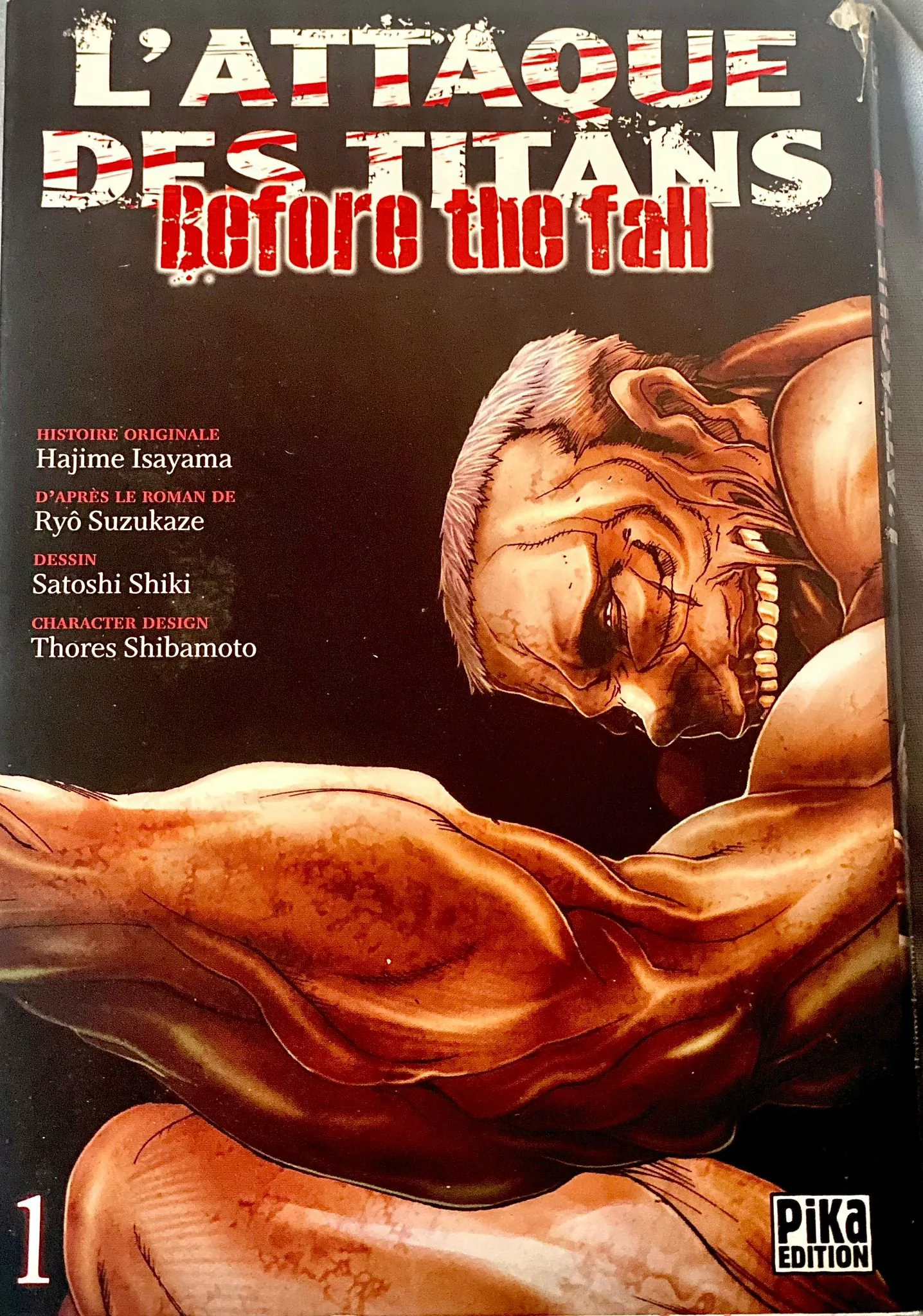Attaque des titans Before The Fall Tome 1