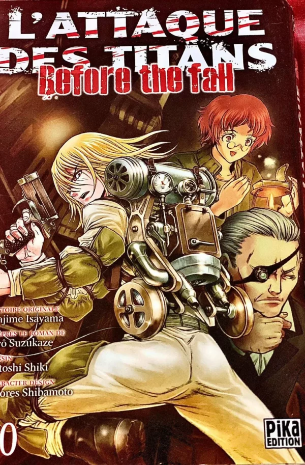 Attaque des titans Before the fall Tome 10