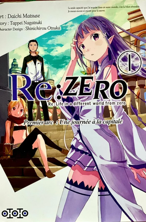 Re: Zero Tome 1
