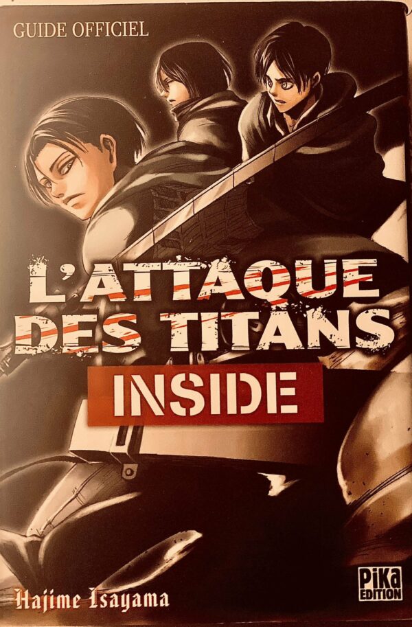 L'attaque des Titans inside guide officiel
