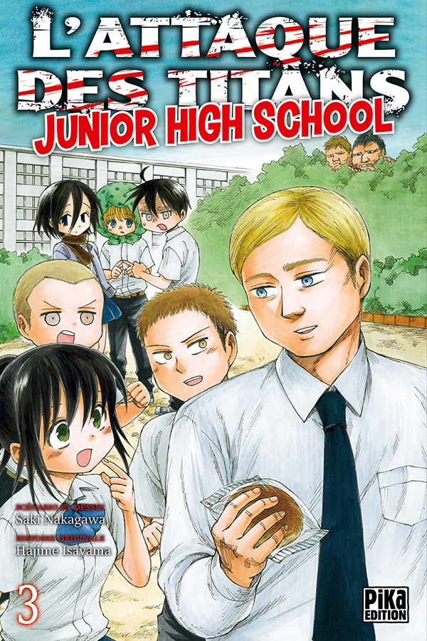 L'attaque des Titans Junior Highschool Tome 3