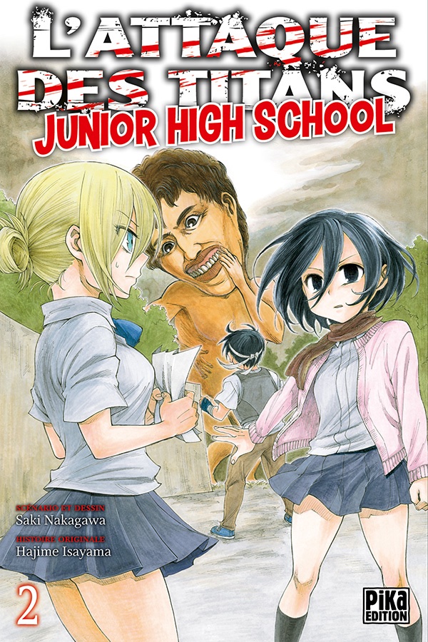 L'attaque des Titans Junior Highschool Tome 2