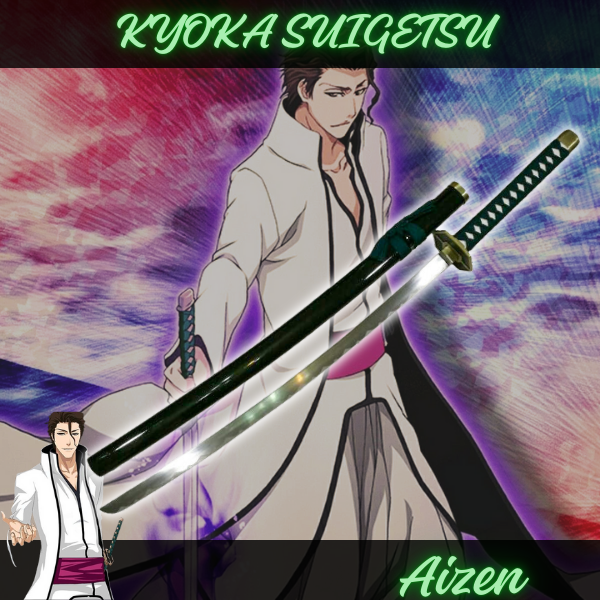 Katana de Aizen Kyoka Suigetsu