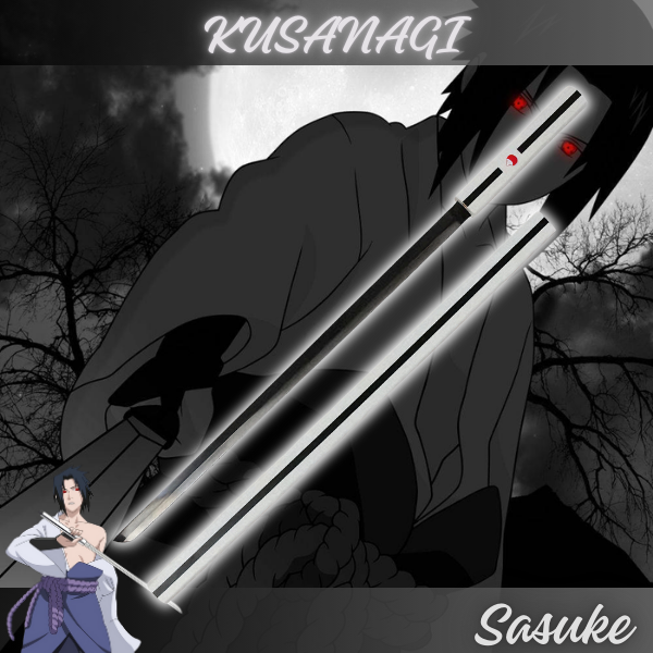 Katana de Sasuke Kusanaki Blanc