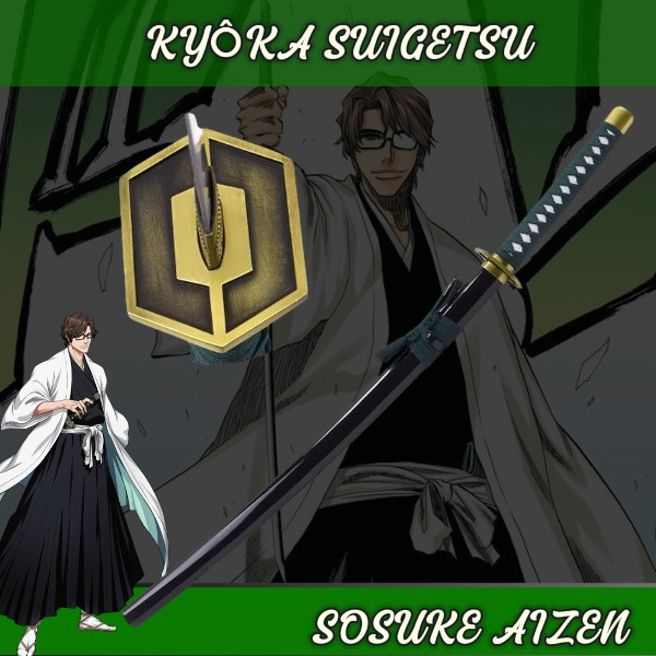 Katana de Aizen Kyōka Suigetsu
