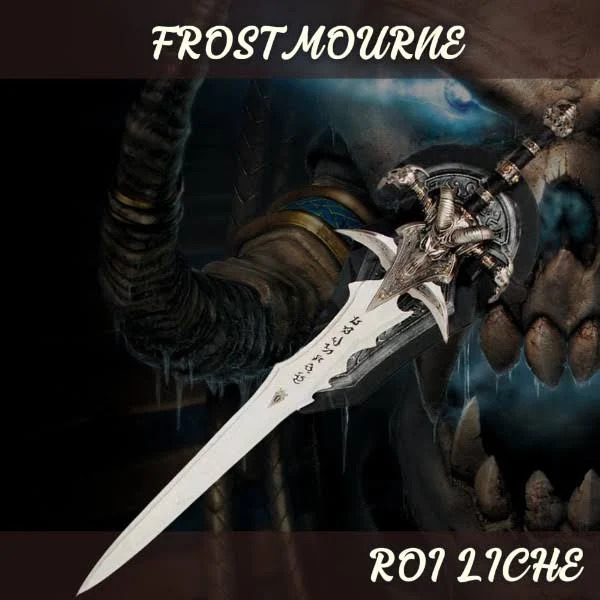 Réplique Épée Frostmourne – Roi Liche (World of Warcraft)