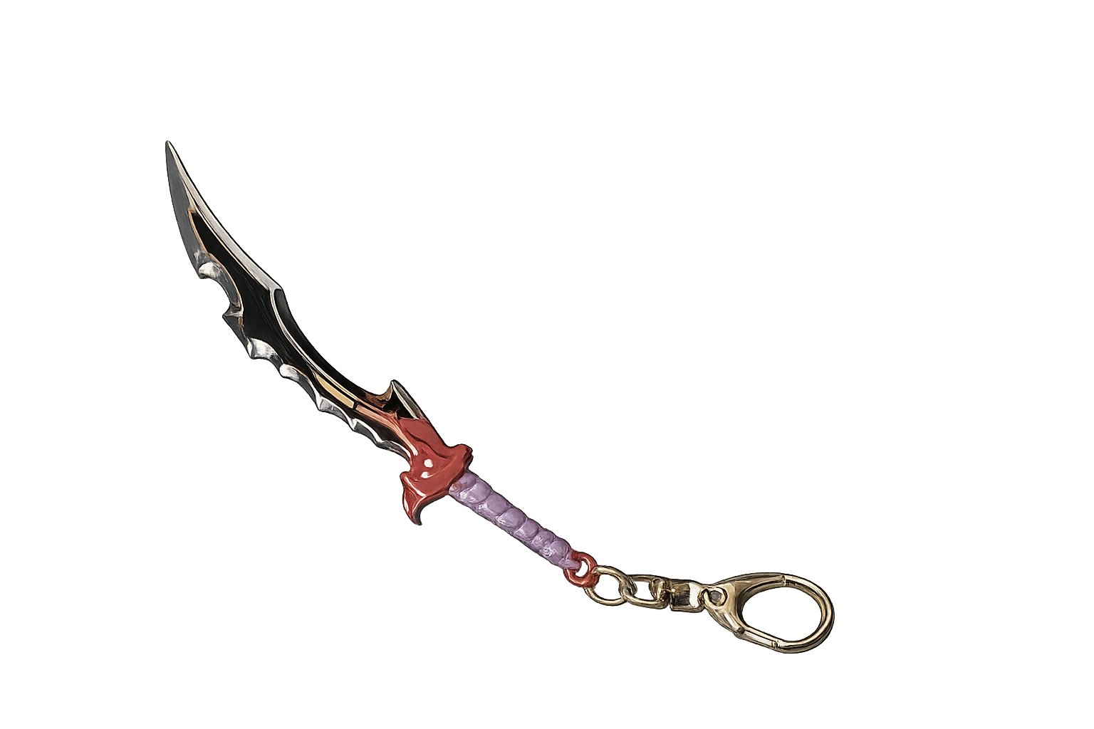 Porte-clé Solo Leveling Knight Killer, réplique de la dague de Sung Jin-Woo inspirée du manhwa Solo Leveling