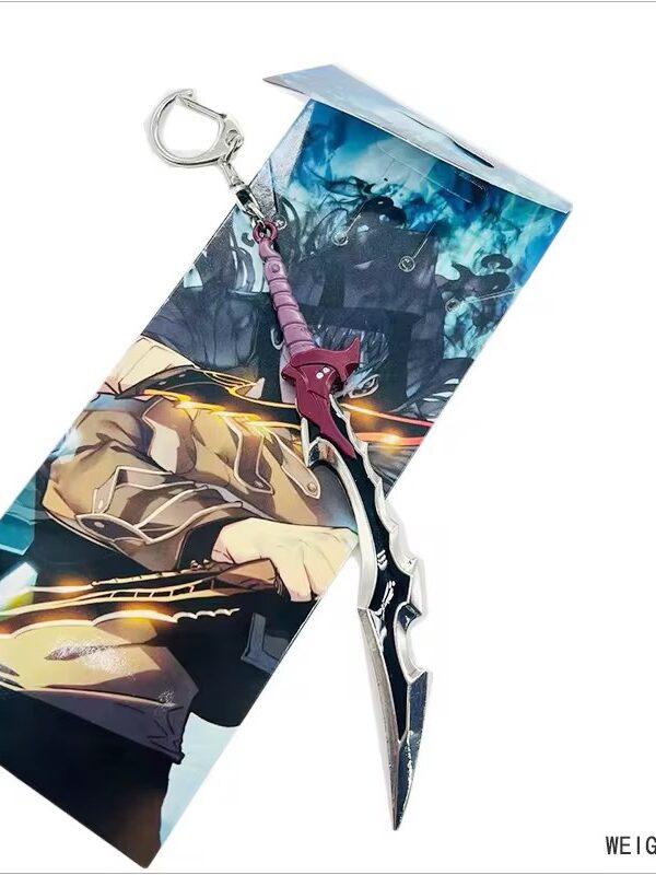 Porte-clé Solo Leveling Knight Killer, réplique de la dague de Sung Jin-Woo inspirée du manhwa Solo Leveling