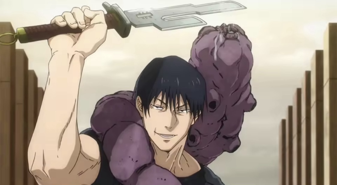 Port clef Jujutsu kaisen Spear of heaven de toji